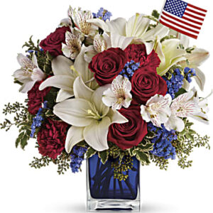 America The Beautiful | Mixed Bouquets | Same Day Flower Delivery | Multi-Colored | Teleflora