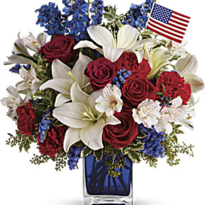 America The Beautiful | Mixed Bouquets | Same Day Flower Delivery | Multi-Colored | Teleflora