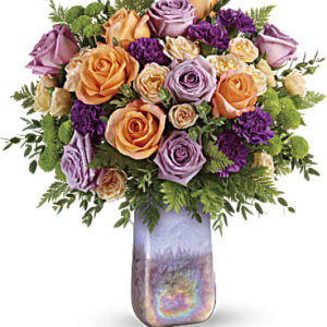 Amethyst Sunrise Bouquet | Roses | Same Day Flower Delivery | Purple | Teleflora