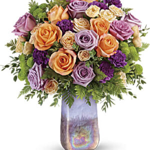 Amethyst Sunrise Bouquet | Roses | Same Day Flower Delivery | Purple | Teleflora