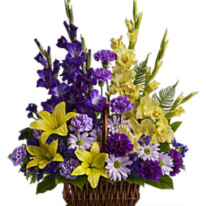 Basket Of Memories | Mixed Bouquets | Same Day Flower Delivery | Multi-Colored | Teleflora