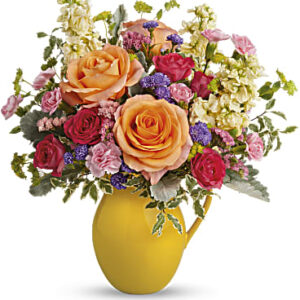 Be Bright Bouquet | Mixed Bouquets | Same Day Flower Delivery | Multi-Colored | Teleflora