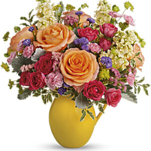 Be Bright Bouquet | Mixed Bouquets | Same Day Flower Delivery | Multi-Colored | Teleflora
