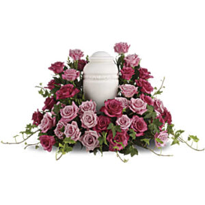 Bed Of Pink Roses | Same Day Flower Delivery | Teleflora
