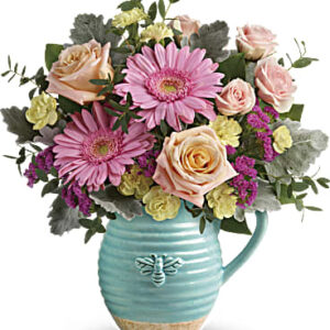 Bee Delighted Bouquet | Mixed Bouquets | Same Day Flower Delivery | Multi-Colored | Teleflora