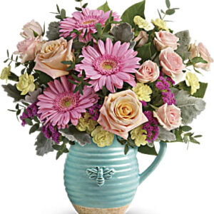 Bee Delighted Bouquet | Mixed Bouquets | Same Day Flower Delivery | Multi-Colored | Teleflora