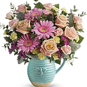 Bee Delighted Bouquet | Mixed Bouquets | Same Day Flower Delivery | Multi-Colored | Teleflora