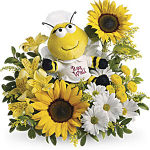Bee Well Bouquet | Mixed Bouquets | Same Day Flower Delivery | Yellow | Teleflora