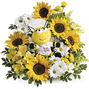 Bee Well Bouquet | Mixed Bouquets | Same Day Flower Delivery | Yellow | Teleflora
