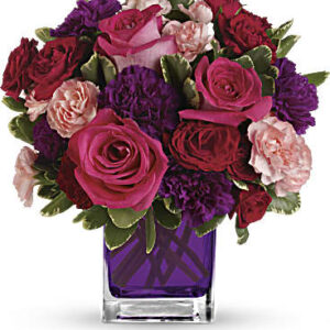 Bejeweled Beauty Bouquet | Roses | Same Day Flower Delivery | Red | Teleflora