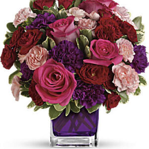 Bejeweled Beauty Bouquet | Roses | Same Day Flower Delivery | Red | Teleflora