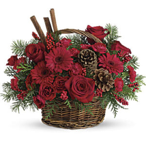 Berries And Spice | Mixed Bouquets | Same Day Flower Delivery | Red | Teleflora