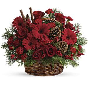 Berries And Spice | Mixed Bouquets | Same Day Flower Delivery | Red | Teleflora