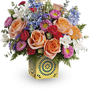 Best Wishes Bouquet | Mixed Bouquets | Same Day Flower Delivery | Multi-Colored | Teleflora