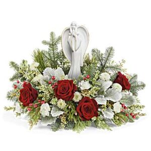 Blessed Serenity Bouquet | Roses | Same Day Flower Delivery | White | Teleflora