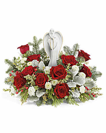 Blessed Serenity Bouquet | Roses | Same Day Flower Delivery | White | Teleflora