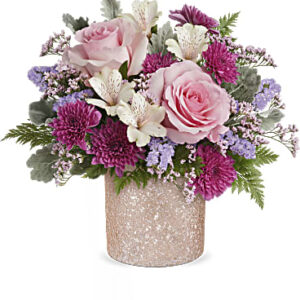 Blooming Brilliant Bouquet | Mixed Bouquets | Same Day Flower Delivery | Pink | Teleflora