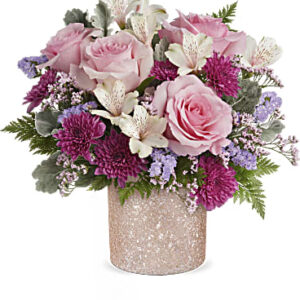 Blooming Brilliant Bouquet | Mixed Bouquets | Same Day Flower Delivery | Pink | Teleflora