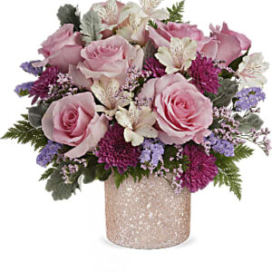 Blooming Brilliant Bouquet | Mixed Bouquets | Same Day Flower Delivery | Pink | Teleflora