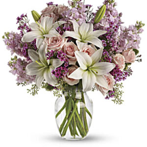Blossoming Romance Bouquet | Mixed Bouquets | Same Day Flower Delivery | Multi-Colored | Teleflora