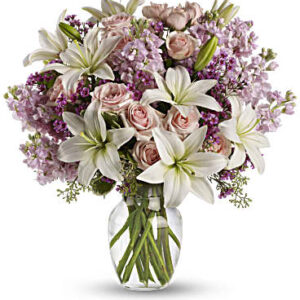 Blossoming Romance Bouquet | Mixed Bouquets | Same Day Flower Delivery | Multi-Colored | Teleflora