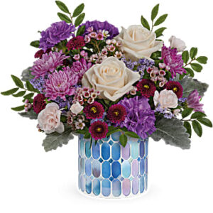 Blue Beauty Bouquet | Roses | Same Day Flower Delivery | Teleflora