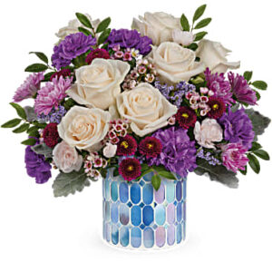 Blue Beauty Bouquet | Roses | Same Day Flower Delivery | Teleflora