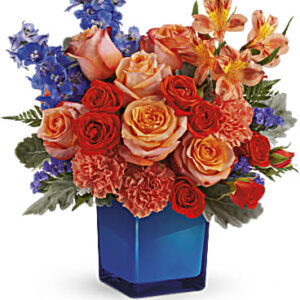 Blue Daydream Bouquet | Mixed Bouquets | Same Day Flower Delivery | Teleflora