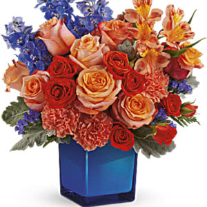 Blue Daydream Bouquet | Mixed Bouquets | Same Day Flower Delivery | Teleflora