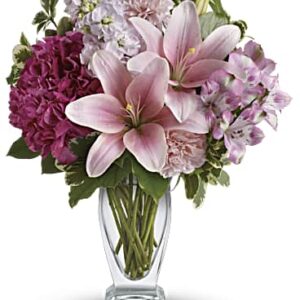 Blush Of Love Bouquet | Mixed Bouquets | Same Day Flower Delivery | Pink | Teleflora