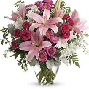 Blush Rush Bouquet | Mixed Bouquets | Same Day Flower Delivery | Multi-Colored | Teleflora