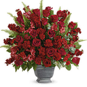 Bold Tribute Bouquet | Mixed Bouquets | Same Day Flower Delivery | Red | Teleflora