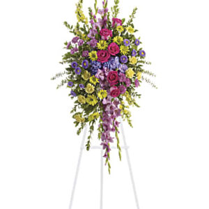 Bright And Beautiful Spray | Mixed Bouquets | Same Day Flower Delivery | Multi-Colored | Teleflora