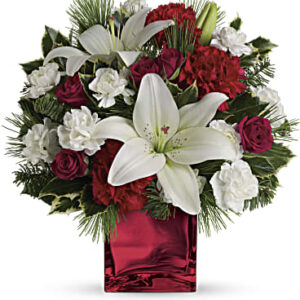 Caroling In The Snow | Mixed Bouquets | Same Day Flower Delivery | White | Teleflora