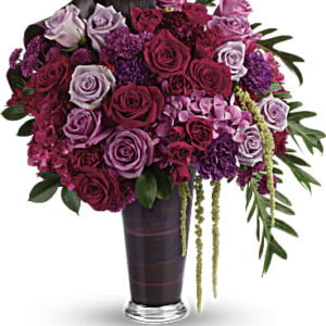 Cascading Elegance Bouquet | Mixed Bouquets | Same Day Flower Delivery | Red | Teleflora