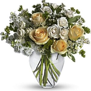 Celestial Love Bouquet | Mixed Bouquets | Same Day Flower Delivery | White | Teleflora