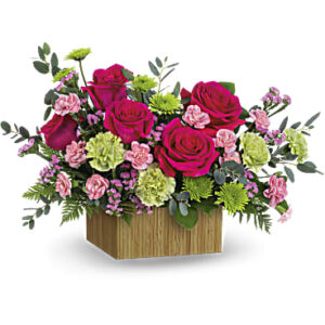 Chasing Sunsets Bouquet | Roses | Same Day Flower Delivery | Pink | Teleflora
