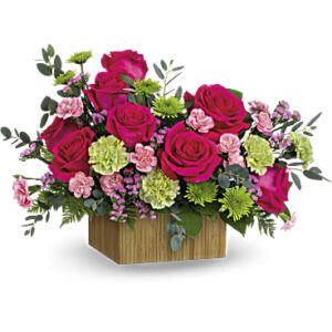 Chasing Sunsets Bouquet | Roses | Same Day Flower Delivery | Pink | Teleflora