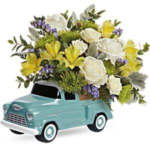 Chevy Trucking Blossoms Bouquet | Mixed Bouquets | Same Day Flower Delivery | Multi-Colored | Teleflora