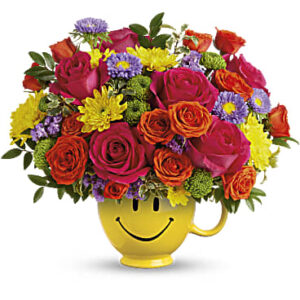Choose Happy Bouquet | Mixed Bouquets | Same Day Flower Delivery | Multi-Colored | Teleflora