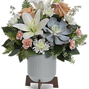 Classic Contemporary Bouquet | Mixed Bouquets | Same Day Flower Delivery | White | Teleflora