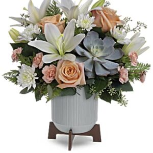 Classic Contemporary Bouquet | Mixed Bouquets | Same Day Flower Delivery | White | Teleflora