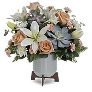 Classic Contemporary Bouquet | Mixed Bouquets | Same Day Flower Delivery | White | Teleflora