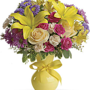Color It Happy Bouquet | Mixed Bouquets | Same Day Flower Delivery | Multi-Colored | Teleflora