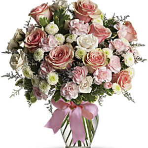 Cotton Candy Bouquet | Roses | Same Day Flower Delivery | Multi-Colored | Teleflora