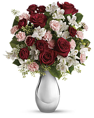 Crazy For You Bouquet With Red Roses | Mixed Bouquets | Same Day Flower Delivery | Teleflora