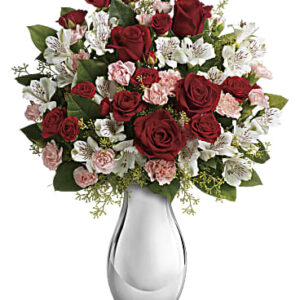Crazy For You Bouquet With Red Roses | Mixed Bouquets | Same Day Flower Delivery | Teleflora