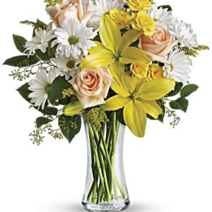 Daisies And Sunbeams Bouquet | Mixed Bouquets | Same Day Flower Delivery | Yellow | Teleflora