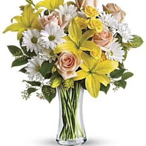 Daisies And Sunbeams Bouquet | Mixed Bouquets | Same Day Flower Delivery | Yellow | Teleflora