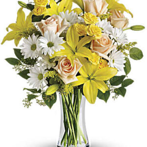 Daisies And Sunbeams Bouquet | Mixed Bouquets | Same Day Flower Delivery | Yellow | Teleflora